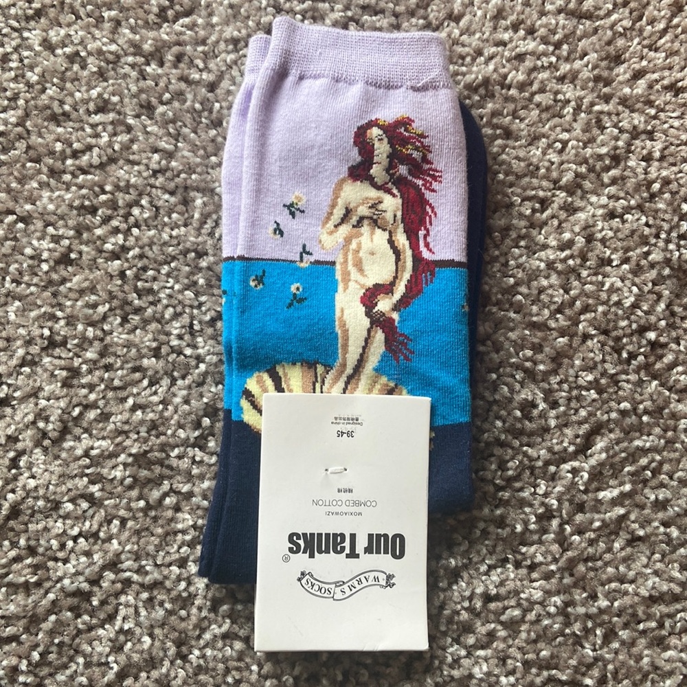 Venus Painting Socks